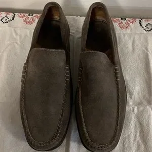 Johnston & Murphy Men\'s Size 11 Grey Suede Loafer. Men main image 4